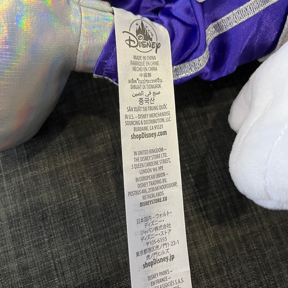 Mickey and Minnie Mouse plush with Disney100 outfit. - Picture 6 of 8